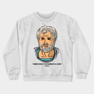 ARISTOTLE QUOTES Crewneck Sweatshirt